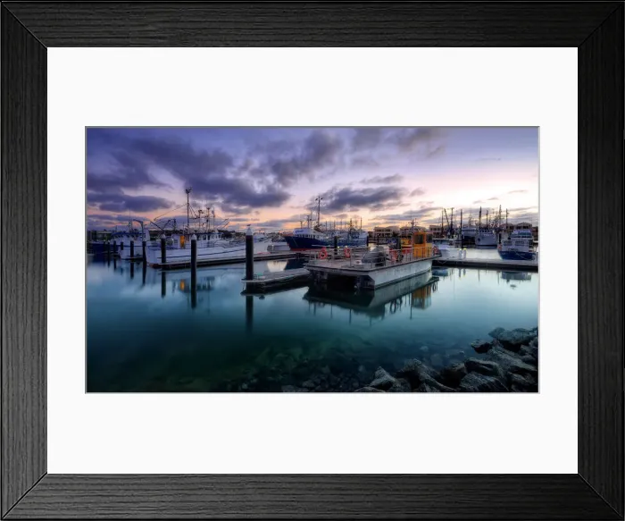 Framed Print : Sunrise At Port Lincoln Cove Marina, Eyre Peninsula, South Australia Framed Print : Sunrise At Port Lincoln Cove Marina, Eyre Peninsula, South Australia