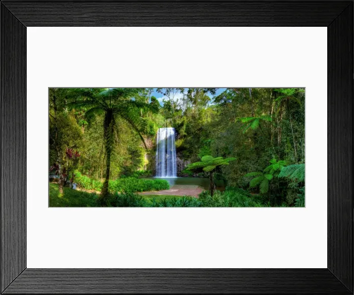 Framed Print : Millaa Millaa Falls, Atherton Tableland, Far North Queensland, Australia Framed Print : Millaa Millaa Falls, Atherton Tableland, Far North Queensland, Australia