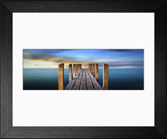 Framed Print : Quindalup Jetty, Dunsborough, Western Australia Framed Print : Quindalup Jetty, Dunsborough, Western Australia