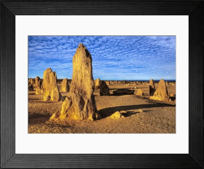 Framed Print : The Pinnacles, Cervantes, Nambung National Park Framed Print : The Pinnacles, Cervantes, Nambung National Park