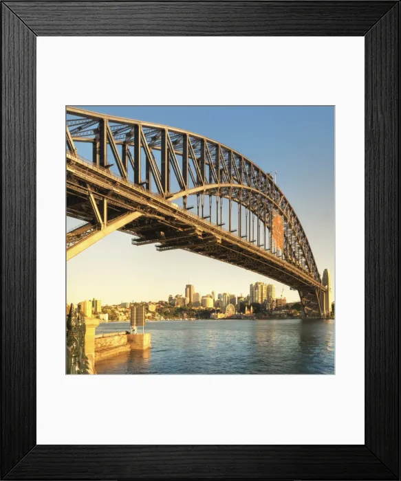 Framed Print : Sydney Harbour Bridge, New South Wales, Australia Framed Print : Sydney Harbour Bridge, New South Wales, Australia