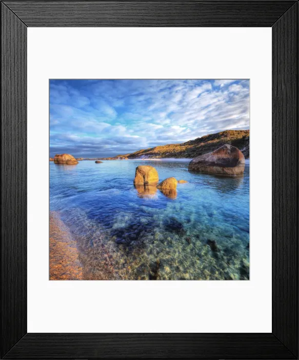 Framed Print : Green pools, william bay national park, Australia Framed Print : Green pools, william bay national park, Australia