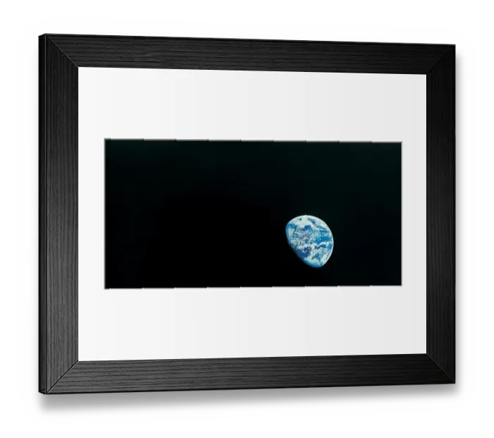 Framed Print : Earth from Apollo 8 Framed Print : Earth from Apollo 8