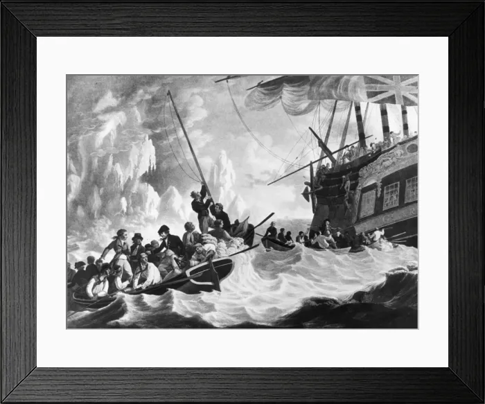 Framed Print : Accident At Sea