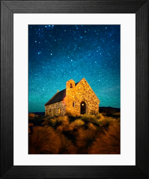 Framed Print : Church of Tekapo Framed Print : Church of Tekapo