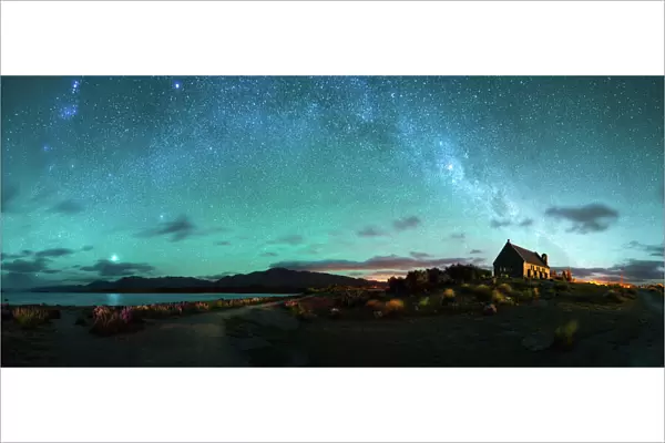 Milky way above Lake Tekapo, New Zealand