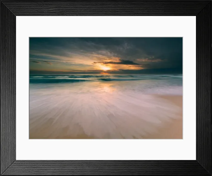 Framed Print : Drmatic sunrise over sea Framed Print : Drmatic sunrise over sea