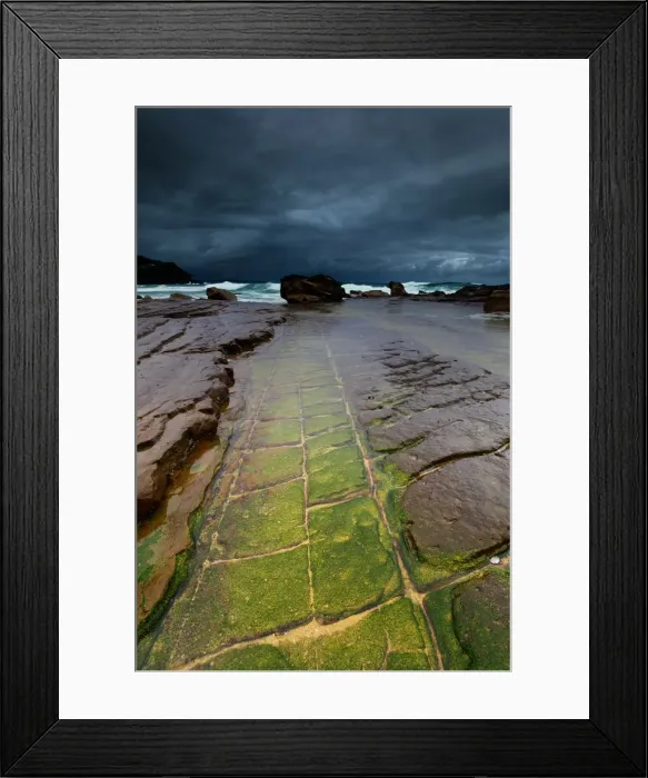 Framed Print : Whale Beach Storm
