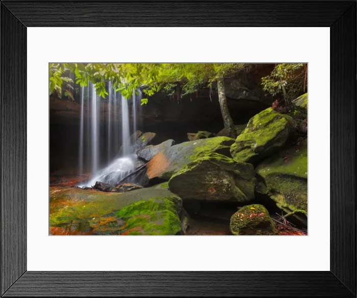 Framed Print : Oakland Falls, Blue Mountains, Australia