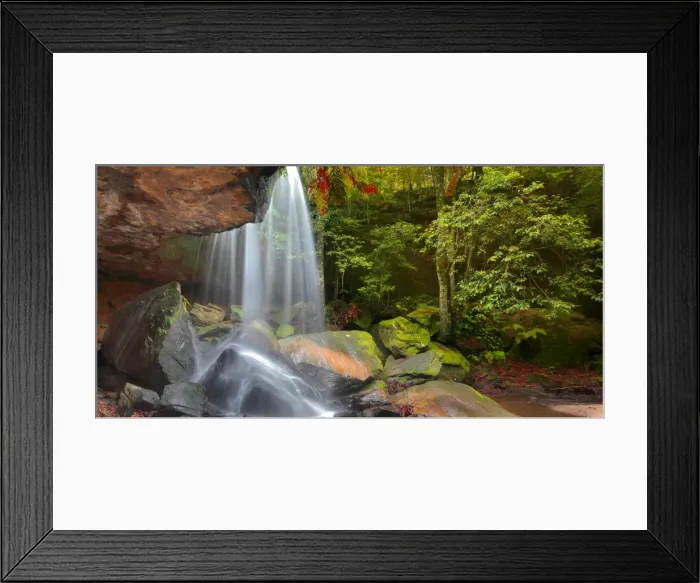 Framed Print : Oakland Falls, Blue Mountains, Australia Framed Print : Oakland Falls, Blue Mountains, Australia