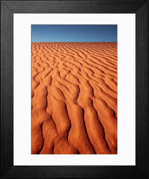 Framed Print : Sand Dunes in Mungo NP, Australian Outback Framed Print : Sand Dunes in Mungo NP, Australian Outback