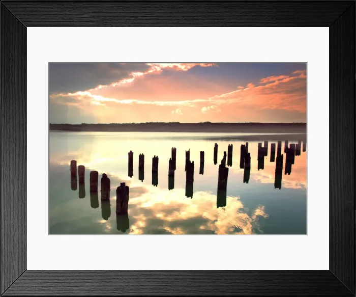 Framed Print : Old piers. Remnants of the old bridge over Kostroma River near the city of Kostroma Framed Print : Old piers. Remnants of the old bridge over Kostroma River near the city of Kostroma