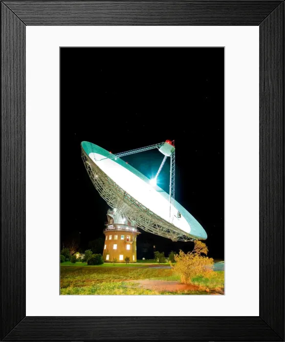 Framed Print : Parkes radio telescope Framed Print : Parkes radio telescope