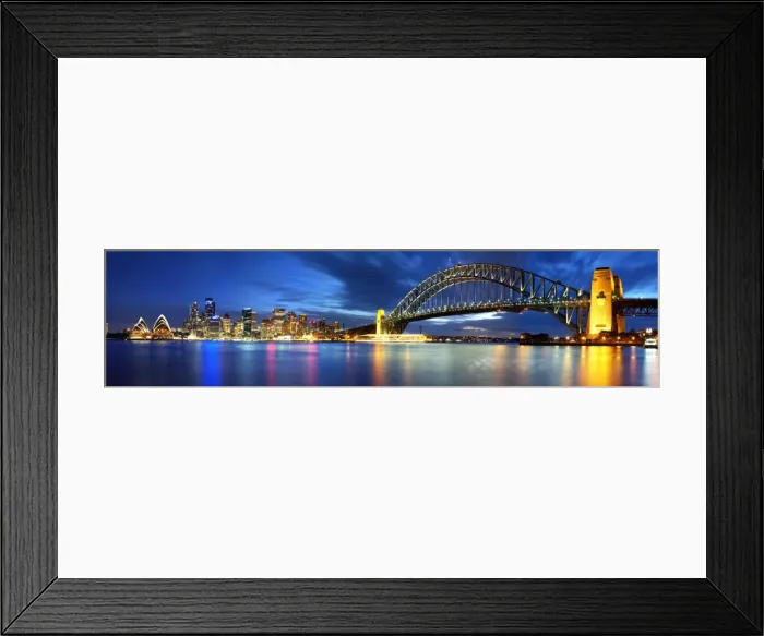 Framed Print : Sydney Panorama Framed Print : Sydney Panorama