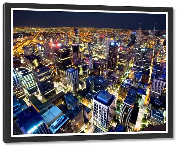 Night View of Melbourne
