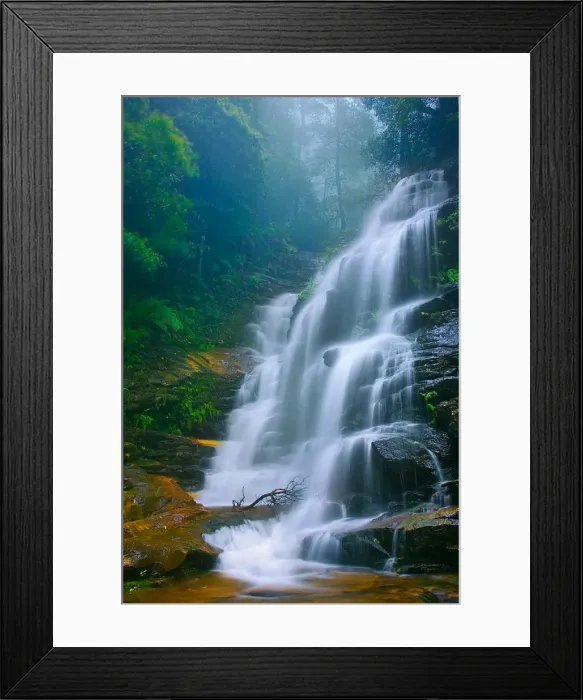 Framed Print : Sylvia falls