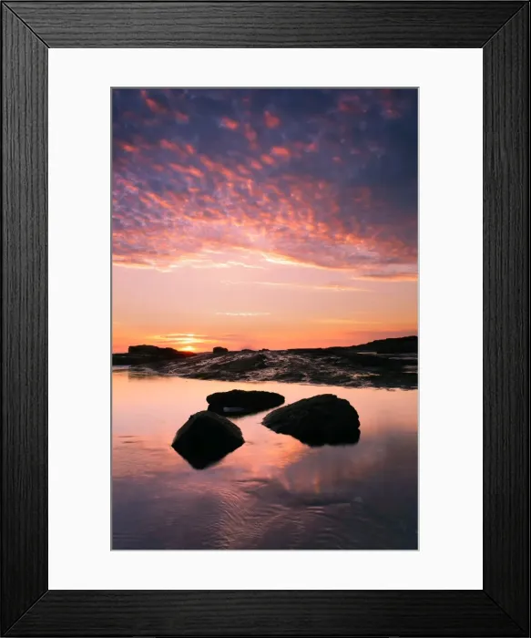 Framed Print : Three rocks at long reef Framed Print : Three rocks at long reef