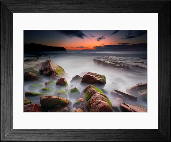 Framed Print : Turimetta beach