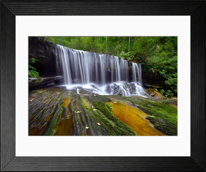 Framed Print : Somersby Falls Framed Print : Somersby Falls