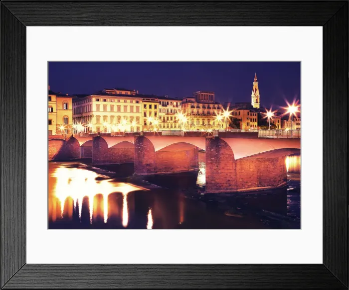 Framed Print : Ponte alle Grazie