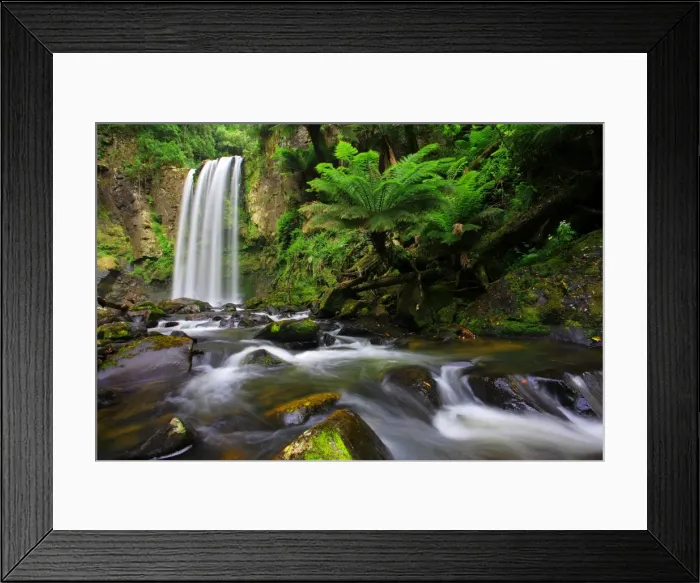 Framed Print : Hopetoun Falls, Great Otway NP, Australia Framed Print : Hopetoun Falls, Great Otway NP, Australia