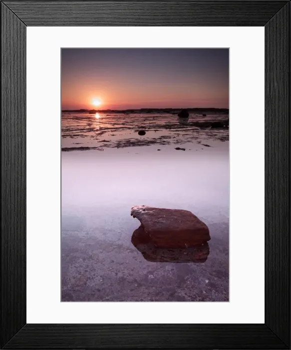 Framed Print : Calm sunrise Framed Print : Calm sunrise