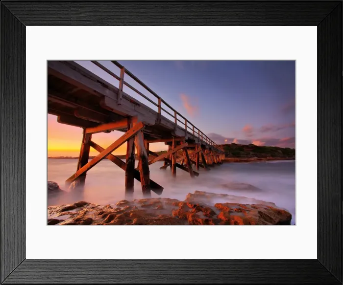 Framed Print : Bare Island La Perouse Framed Print : Bare Island La Perouse