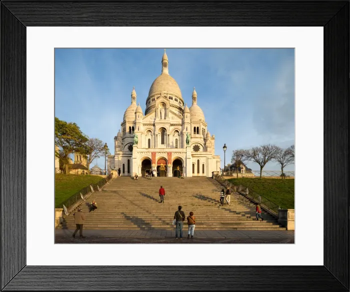 Framed Print : Le Sacre-Coeur de Montmartre Framed Print : Le Sacre-Coeur de Montmartre