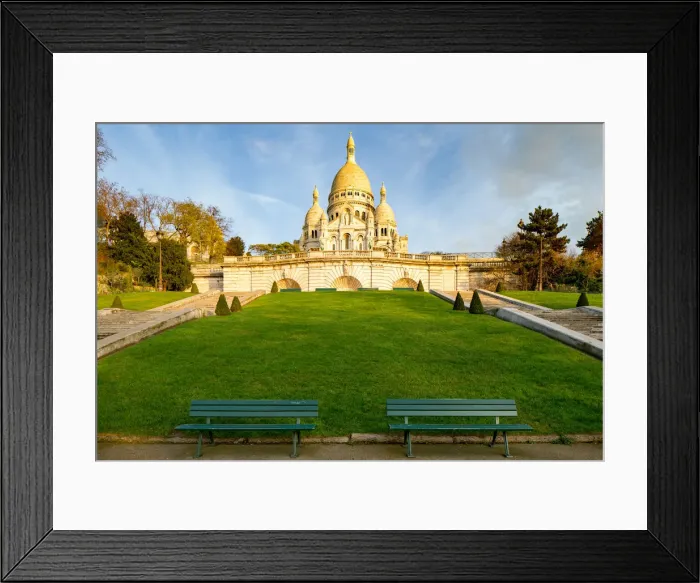 Framed Print : Le Sacre-Coeur de Montmartre Framed Print : Le Sacre-Coeur de Montmartre