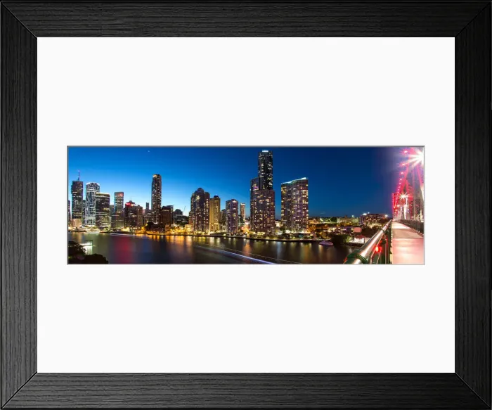 Framed Print : Brisbane, subtropical capital of Queensland, Australia photographed from the Story Bridge Framed Print : Brisbane, subtropical capital of Queensland, Australia photographed from the Story Bridge