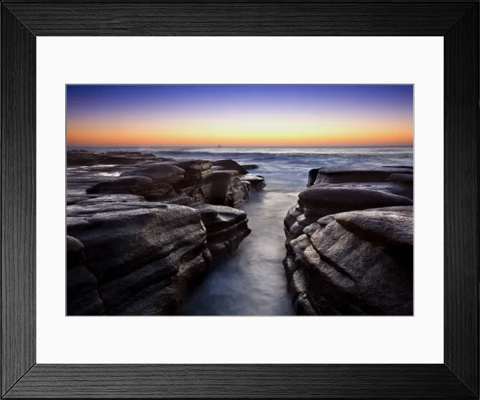 Framed Print : Black Kryptonite