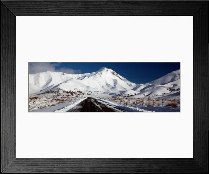 Framed Print : Lindis Pass - New Zealand