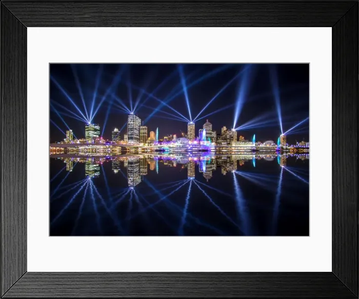 Framed Print : Light show Framed Print : Light show