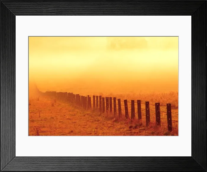 Framed Print : Misty morning Framed Print : Misty morning