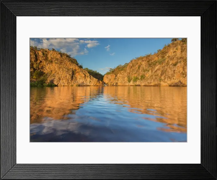 Framed Print : Edith Falls reflection