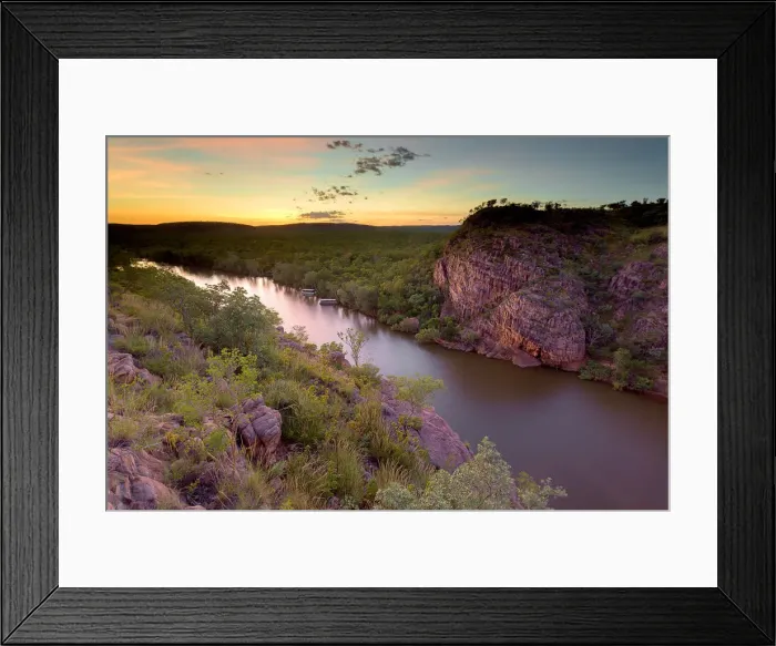 Framed Print : Katherine Gorge Sunset Framed Print : Katherine Gorge Sunset