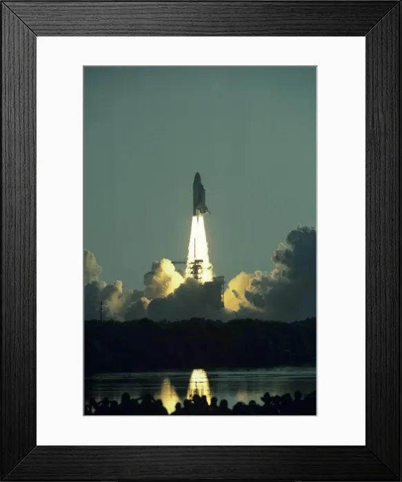Framed Print : Space Shuttle take-off Framed Print : Space Shuttle take-off