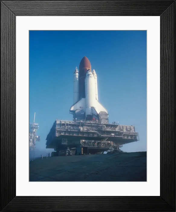 Framed Print : Mobile Space Shuttle Launcher Framed Print : Mobile Space Shuttle Launcher