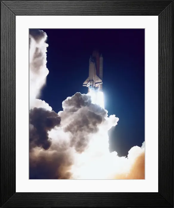 Framed Print : Launch of the Space shuttle Framed Print : Launch of the Space shuttle