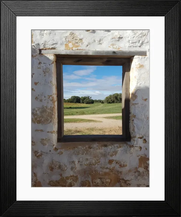 Framed Print : Through the window of time Framed Print : Through the window of time