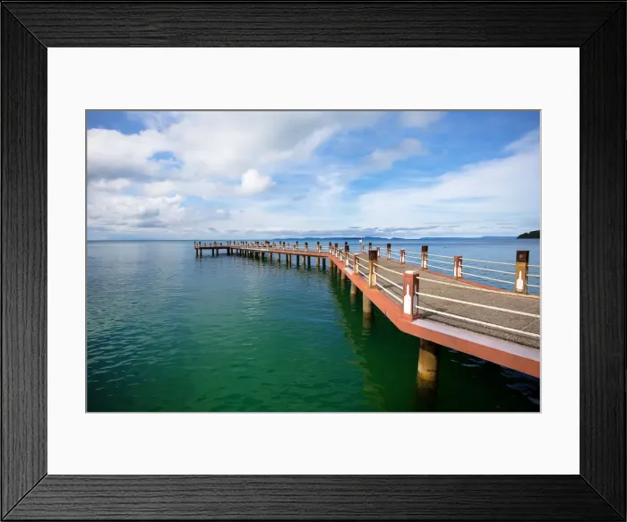 Framed Print : Pier at Independence Beach, Sihanoukville, Cambodia Framed Print : Pier at Independence Beach, Sihanoukville, Cambodia