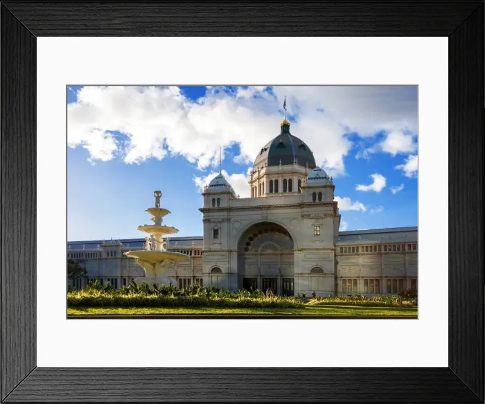 Framed Print : The Royal Exhibition Building, Melbourne, Victoria, Australia Framed Print : The Royal Exhibition Building, Melbourne, Victoria, Australia