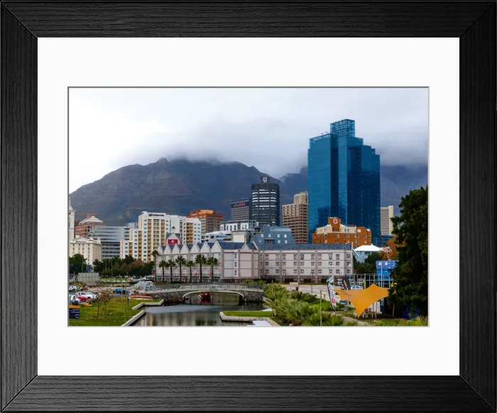 Framed Print : Skyline of De Waterkant, Cape Town, South Africa Framed Print : Skyline of De Waterkant, Cape Town, South Africa