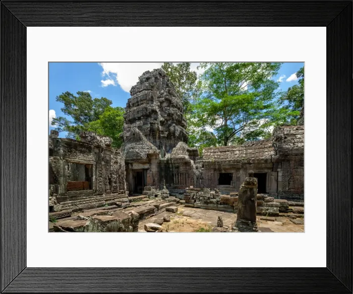 Framed Print : Banteay Kdei, Angkor, Siem Reap, Cambodia
