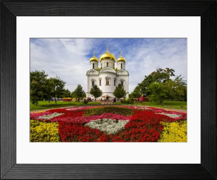 Framed Print : St Catherines Cathedral, Pushkin (Tsarskoe Selo), St Petersburg, Russia
