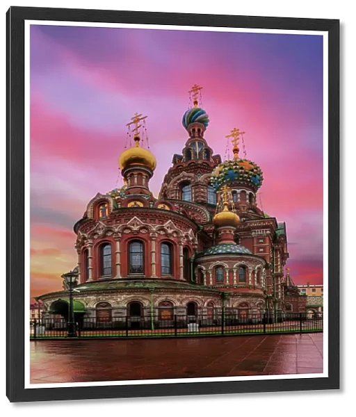 The Church of the Savior on Spilled Blood, St Petersburg, Russia