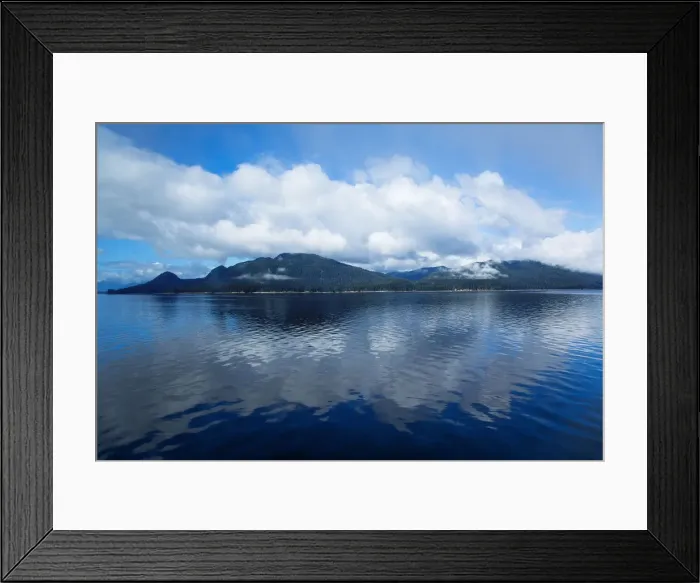 Framed Print : View of Tracy Arm Fjord, Alaska, United States of America Framed Print : View of Tracy Arm Fjord, Alaska, United States of America