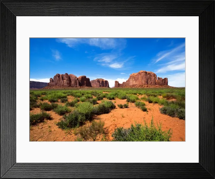Framed Print : View of the North Window in Monument Valley Navajo Tribal Park, Arizona - Utah, United States of America