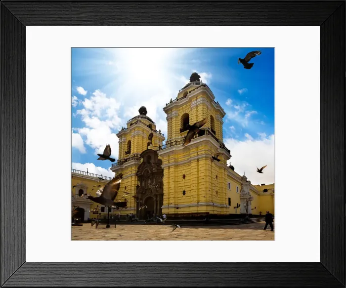 Framed Print : Monastery of San Francisco (Convento de San Francisco), Lima, Peru, South America Framed Print : Monastery of San Francisco (Convento de San Francisco), Lima, Peru, South America