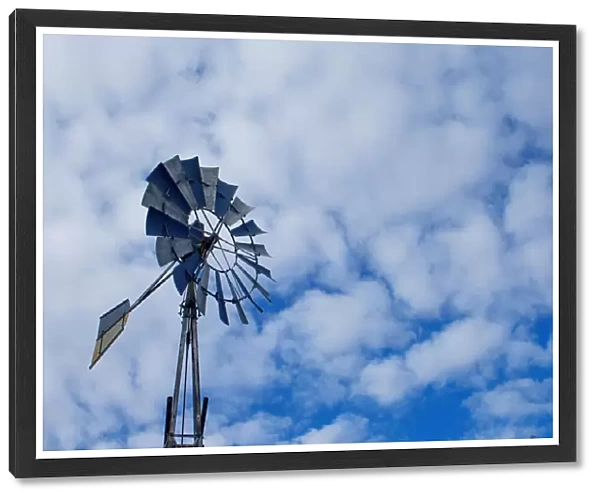 A Multi-Bladed Wind Powered Water Pump on a Farm in Australia
